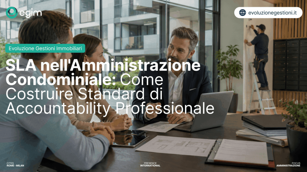 SLA nell'Amministrazione Condominiale: Come Costruire Standard di Accountability Professionale 3 SLA nellAmministrazione Condominiale Come Costruire Standard di Accountability Professionale 1
