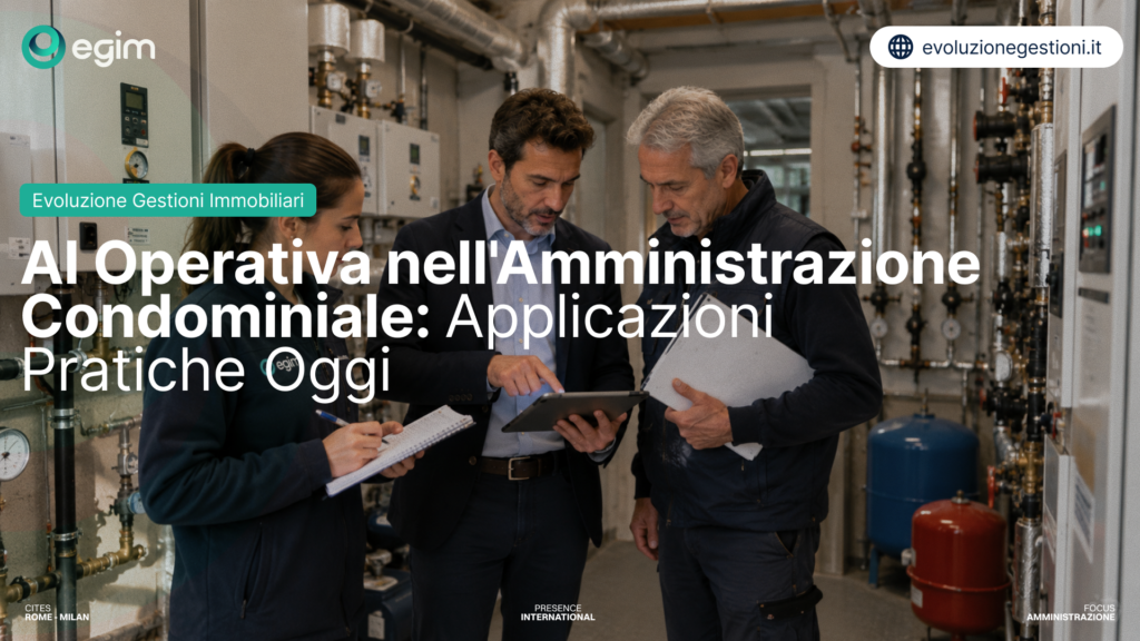 AI Operativa nell'Amministrazione Condominiale: Applicazioni Pratiche nel 2026 8 AI Operativa nellAmministrazione Condominiale Applicazioni Pratiche Oggi