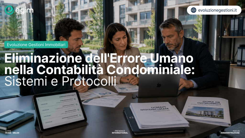Errori Contabili nel Condominio: Perché non Dipendono dall'Attenzione e Come Eliminarli con l'Automazione 10 Eliminazione dellErrore Umano nella Contabilita Condominiale Sistemi e Protocolli