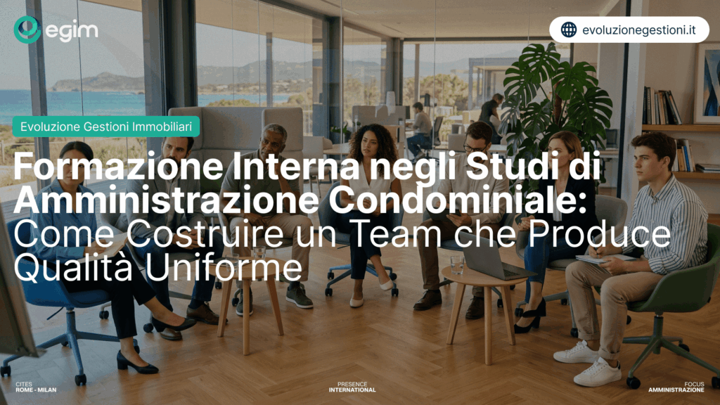 Formazione Interna negli Studi di Amministrazione Condominiale: Come Costruire un Team che Produce Qualita' Uniforme 3 Formazione Interna negli Studi di Amministrazione Condominiale Come Costruire un Team che Produce Qualita Uniforme
